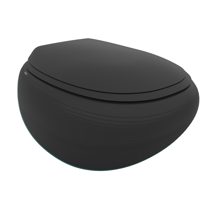 Bocchi Strata Asma Rimless Klozet Mat Siyah (Klozet Kapağı Hariçtir) - Bocchi