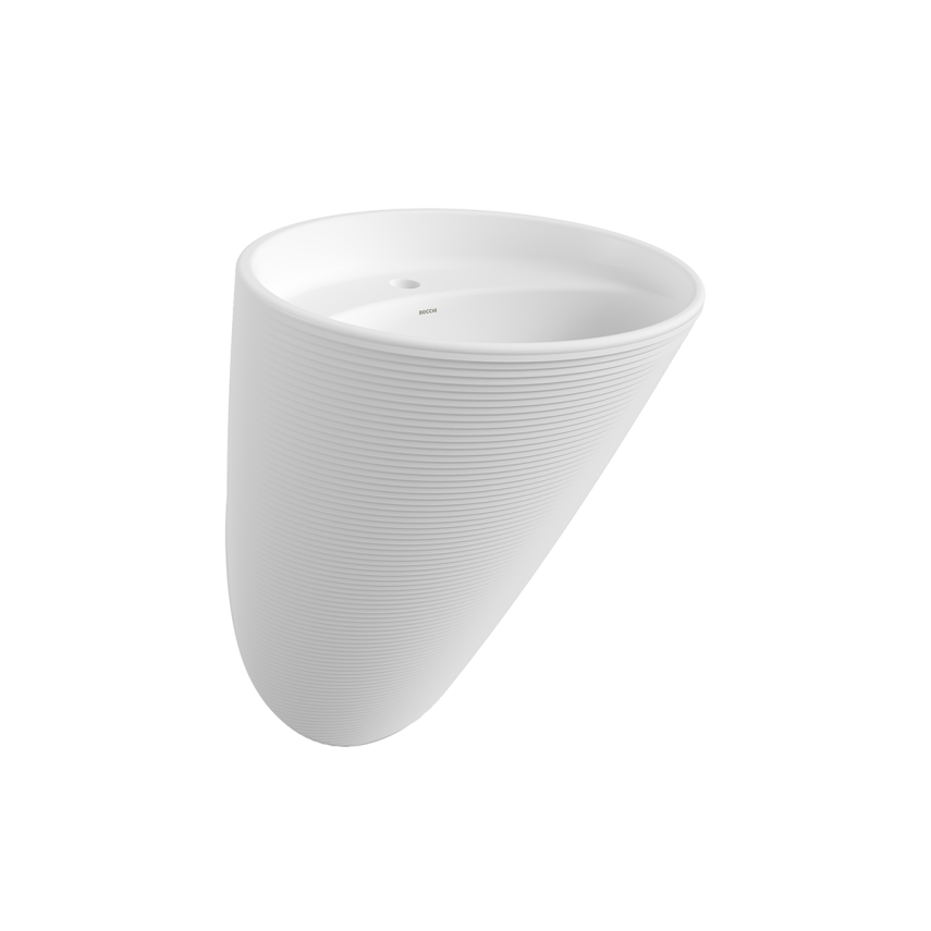 Bocchi Strata Monoblok Lavabo Mat Beyaz - Bocchi