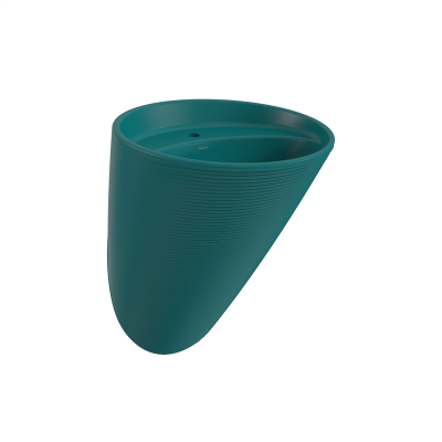 Bocchi Strata Monoblok Lavabo Mat Petrol Mavisi - 3