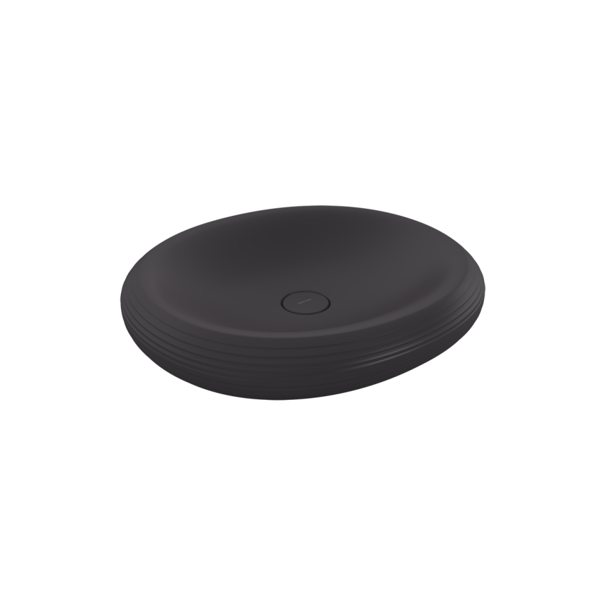 Bocchi Strata Tezgah Üstü Lavabo 49 cm Mat Antrasit - Bocchi