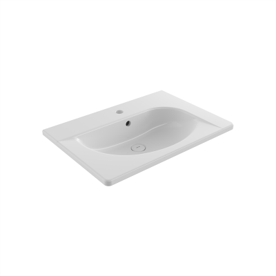 Bocchi Taormina Arch 65 cm Lavabo Parlak Beyaz - 2