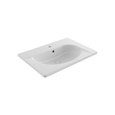 Bocchi Taormina Arch 65 cm Lavabo Parlak Beyaz - 1