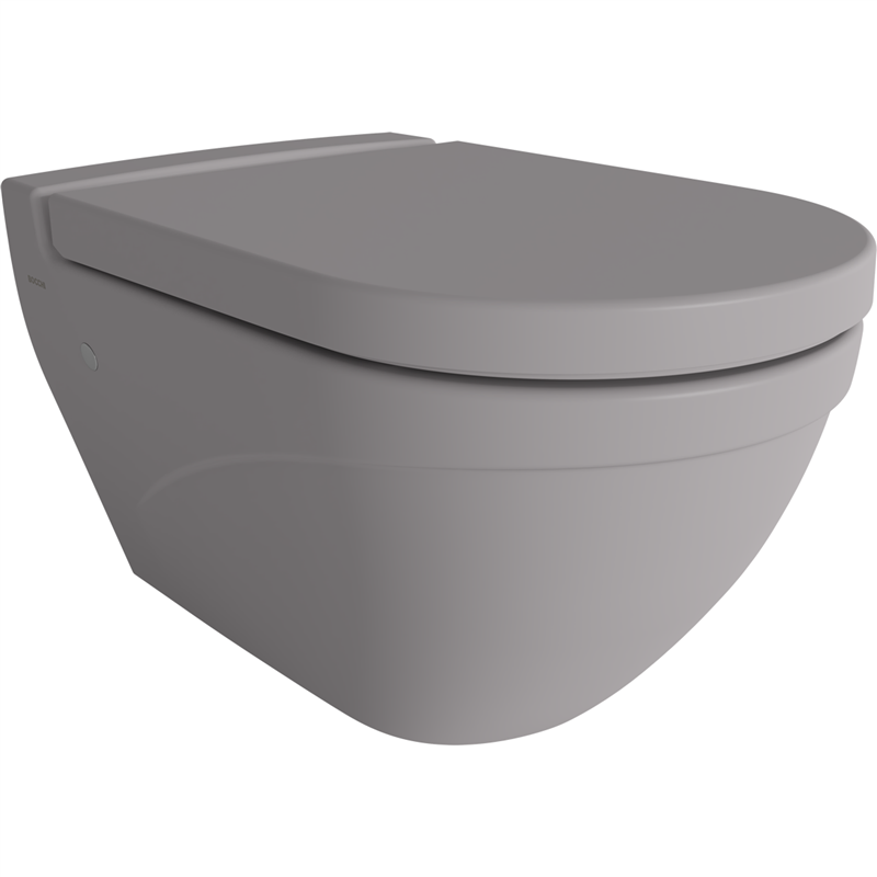 Bocchi Taormina Arch Asma Klozet Mat Gri (Klozet Kapağı Hariçtir) - Bocchi (1)