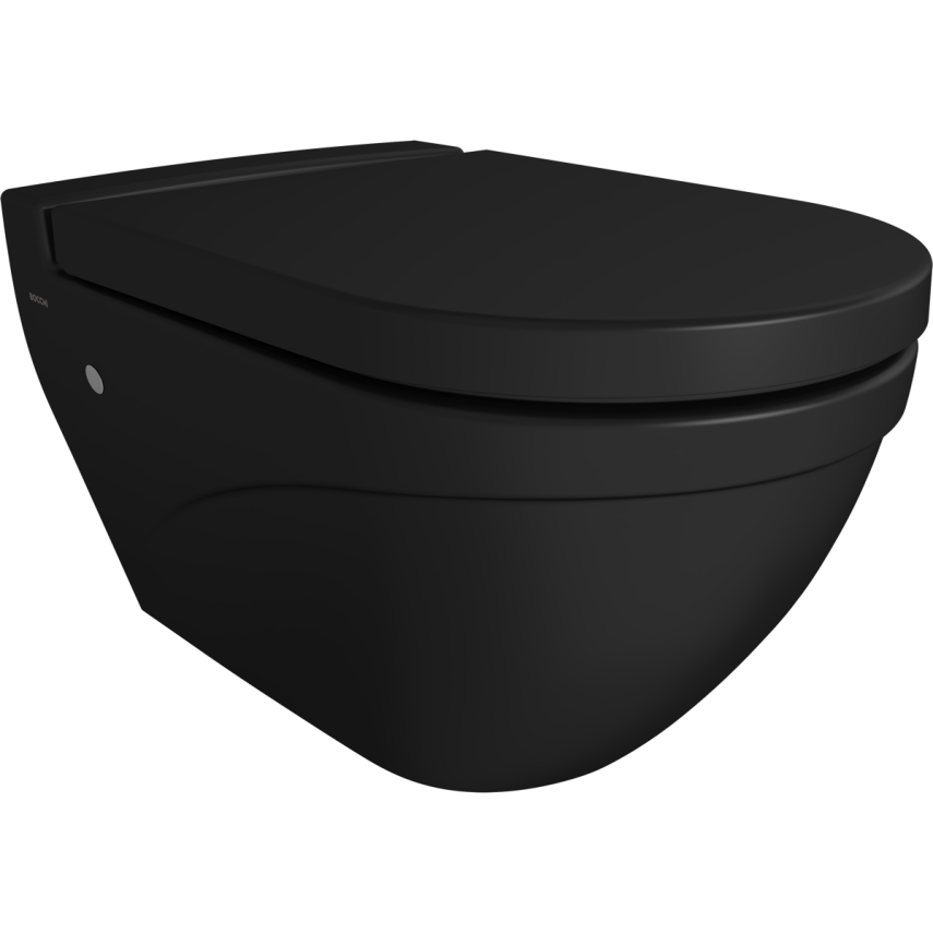 Bocchi Taormina Arch Asma Klozet Mat Siyah (Klozet Kapağı Hariçtir) - Bocchi