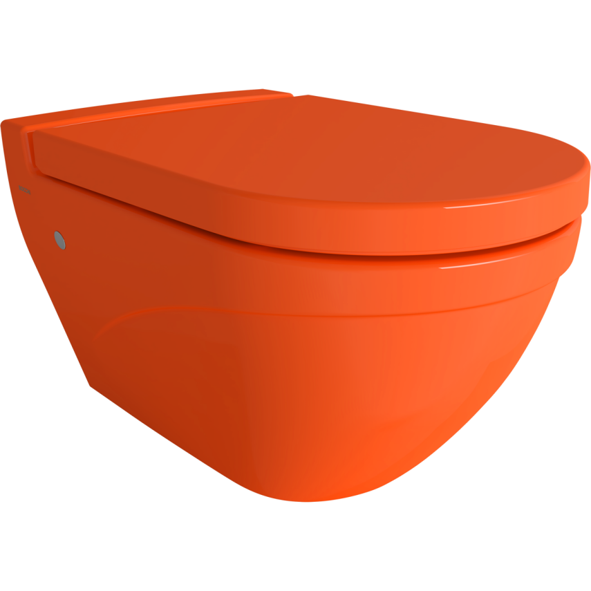 Bocchi Taormina Arch Asma Klozet Parlak Turuncu (Klozet Kapağı Hariçtir) - Bocchi