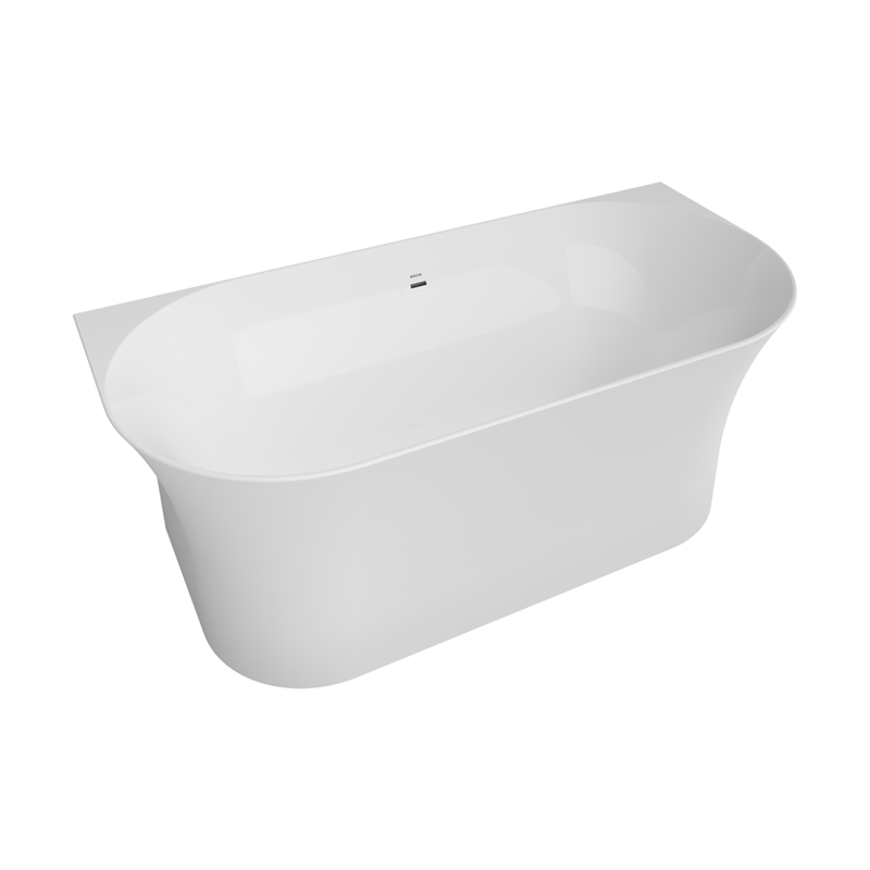 Bocchi Taranto Parlak Beyaz Küvet 184x87 cm - Bocchi