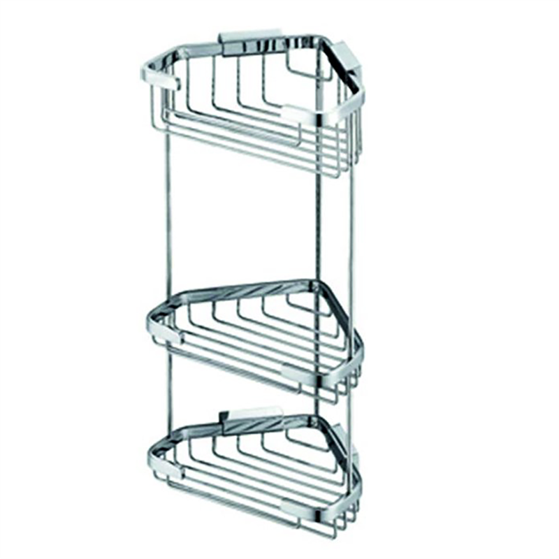 Bocchi Tel Sabunluk Malzemelik Köşe Üçlü Krom - Bocchi (1)