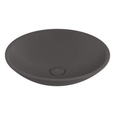 Bocchi Venezia 40 cm Çanak Lavabo Mat Antrasit - 2