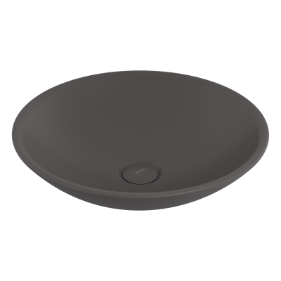 Bocchi Venezia 40 cm Çanak Lavabo Mat Antrasit - 1