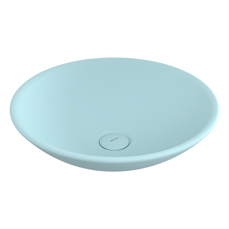Bocchi Venezia 40 cm Çanak Lavabo Mat Buz Mavisi - Bocchi (1)