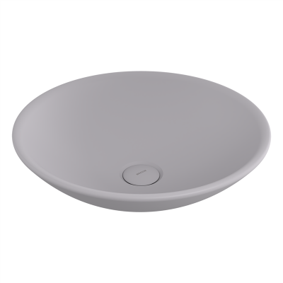 Bocchi Venezia 40 cm Çanak Lavabo Mat Gri - 3