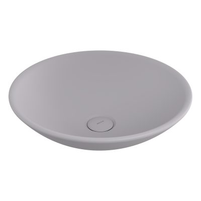 Bocchi Venezia 40 cm Çanak Lavabo Mat Gri - 1