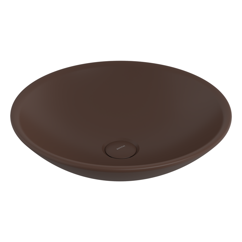Bocchi Venezia 40 cm Çanak Lavabo Mat Kahve - Bocchi (1)