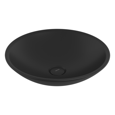 Bocchi Venezia 40 cm Çanak Lavabo Mat Siyah - 2