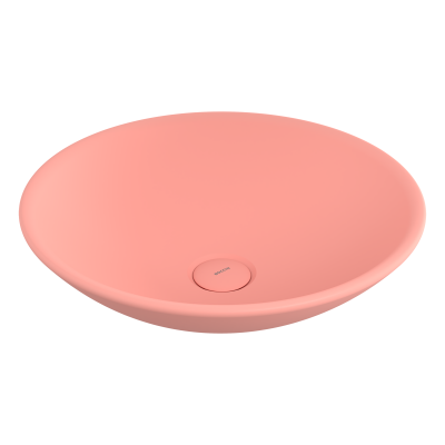 Bocchi Venezia 40 cm Çanak Lavabo Mat Somon - 1