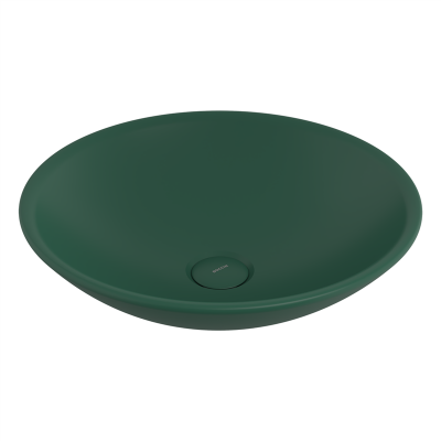 Bocchi Venezia 40 cm Çanak Lavabo Mat Yeşil - 2