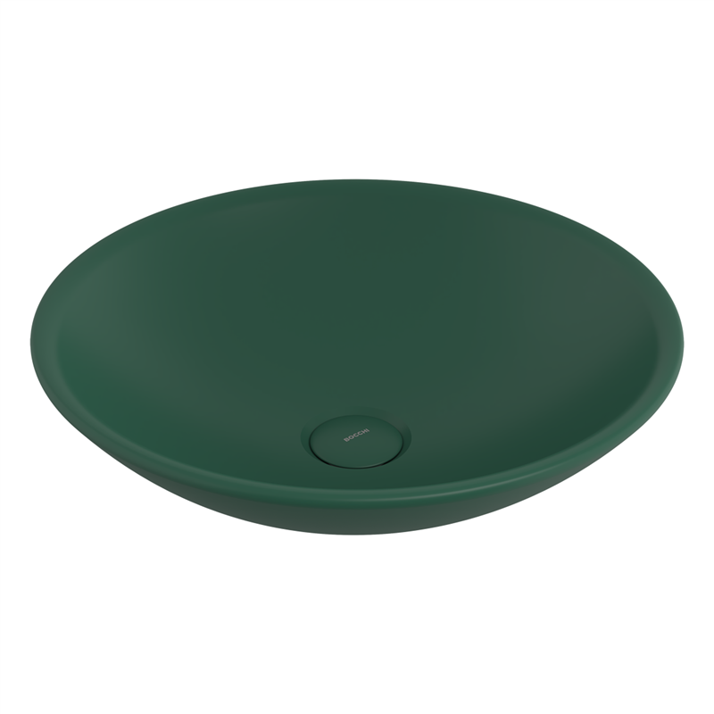 Bocchi Venezia 40 cm Çanak Lavabo Mat Yeşil - Bocchi (1)