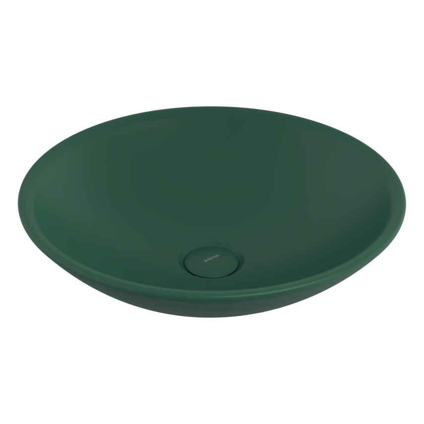 Bocchi Venezia 40 cm Çanak Lavabo Mat Yeşil - Bocchi