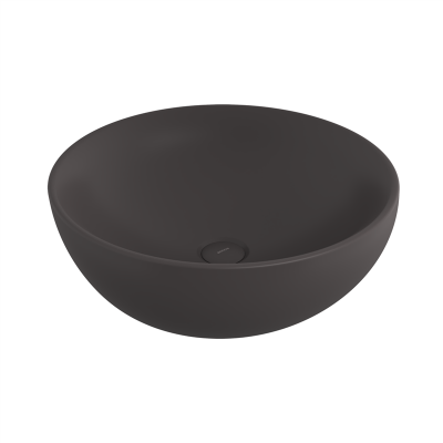 Bocchi Venezia 45 cm Çanak Lavabo Mat Antrasit - 3