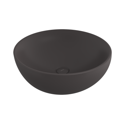 Bocchi Venezia 45 cm Çanak Lavabo Mat Antrasit - 1