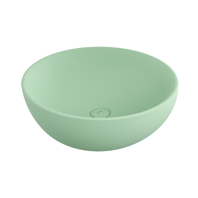 Bocchi Venezia 45 cm Çanak Lavabo Mat Mint Yeşil - Bocchi (1)