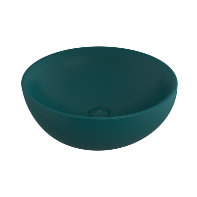 Bocchi Venezia 45 cm Çanak Lavabo Mat Petrol Mavisi - 3