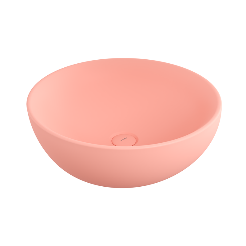 Bocchi Venezia 45 cm Çanak Lavabo Mat Somon - Bocchi (1)