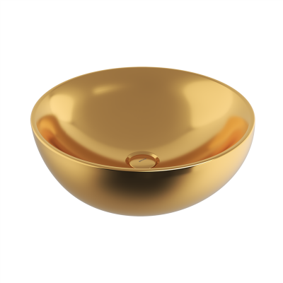 Bocchi Venezia 45 cm Çanak Lavabo Parlak Altın - 3