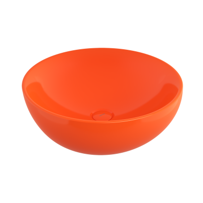 Bocchi Venezia 45 cm Çanak Lavabo Parlak Turuncu - 1