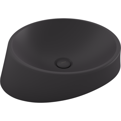 Bocchi Venezia 56 cm Çanak Lavabo Mat Antrasit - 2
