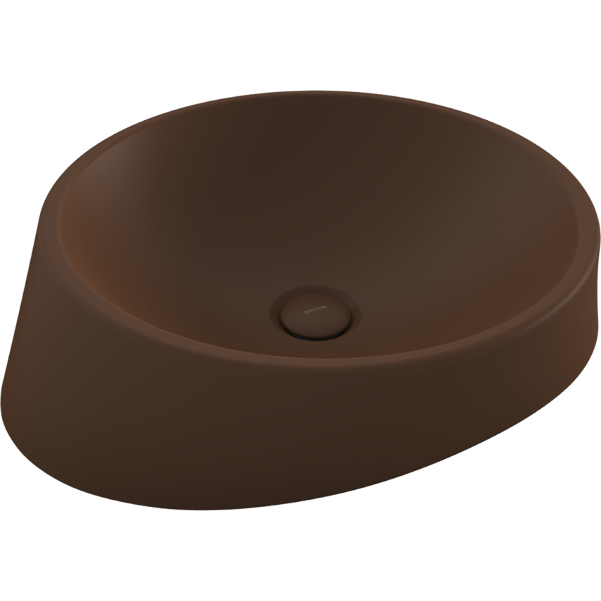 Bocchi Venezia 56 cm Çanak Lavabo Mat Kahve - Bocchi