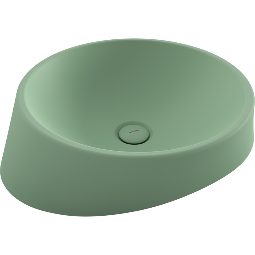 Bocchi Venezia 56 cm Çanak Lavabo Mat Mint Yeşil - Bocchi