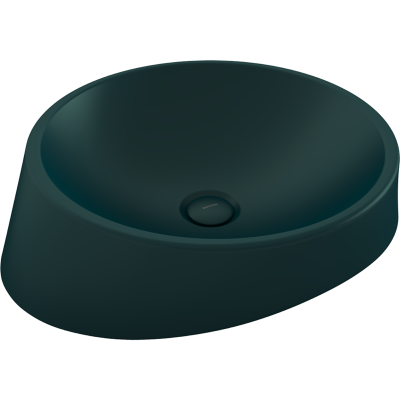 Bocchi Venezia 56 cm Çanak Lavabo Mat Petrol Mavisi - 3