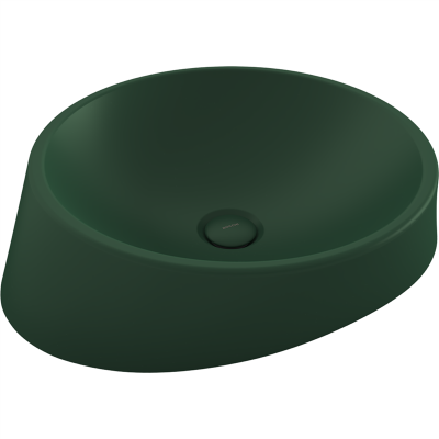 Bocchi Venezia 56 cm Çanak Lavabo Mat Yeşil - 2