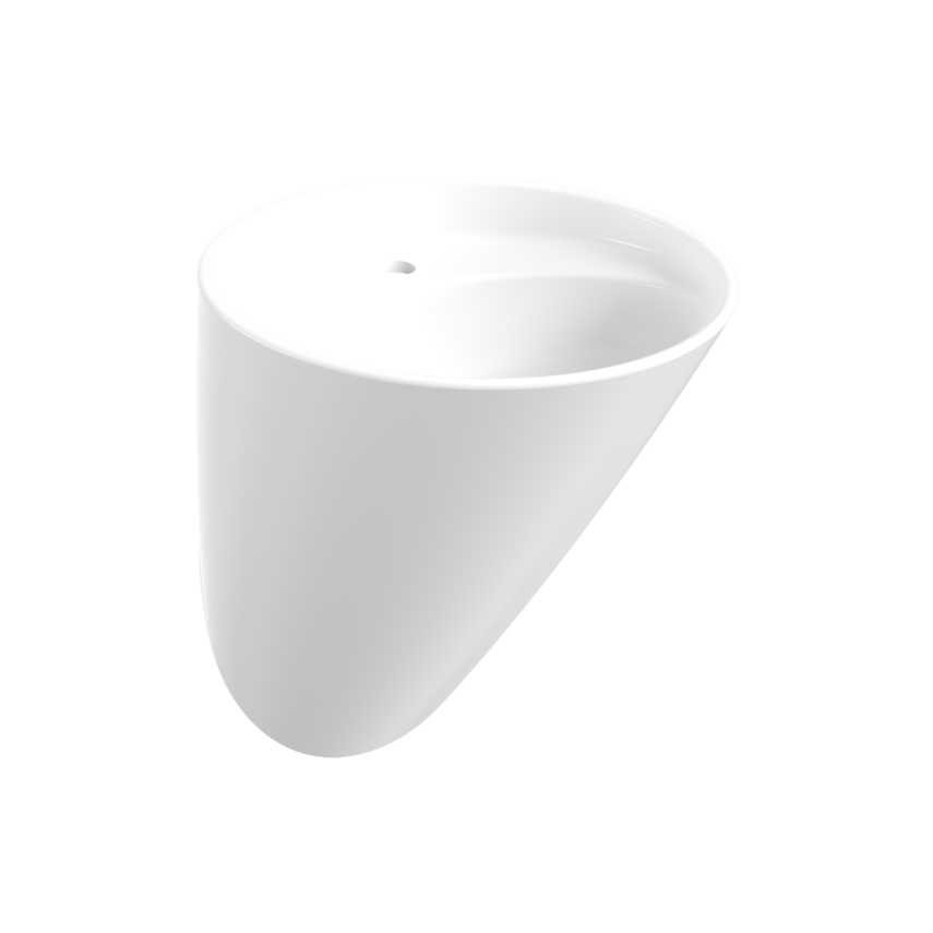 Bocchi Venezia Asma Monoblok Lavabo Parlak Beyaz - Bocchi