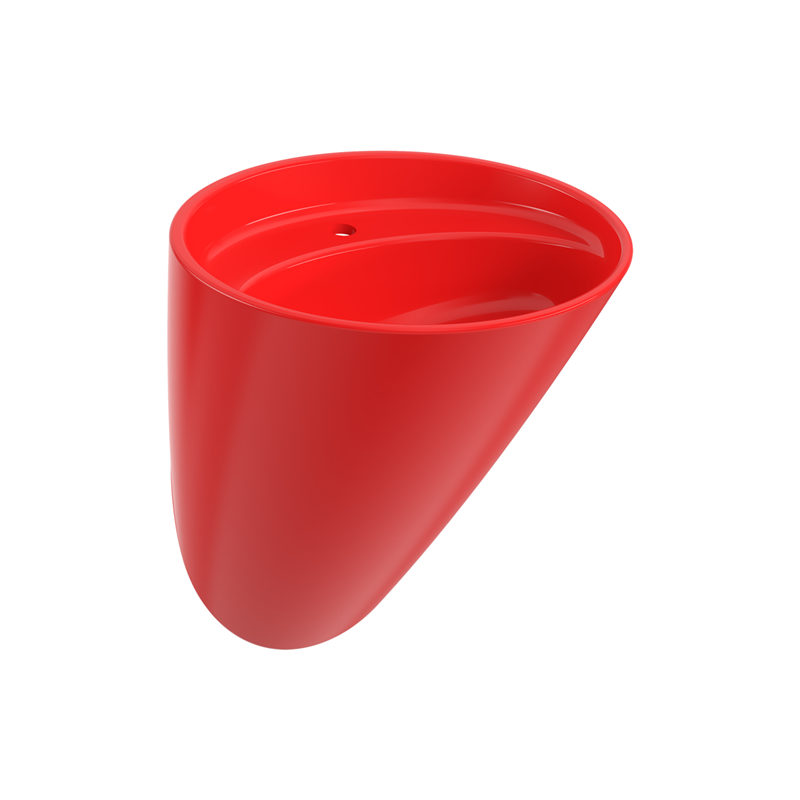 Bocchi Venezia Asma Monoblok Lavabo Parlak Kırmızı - Bocchi (1)