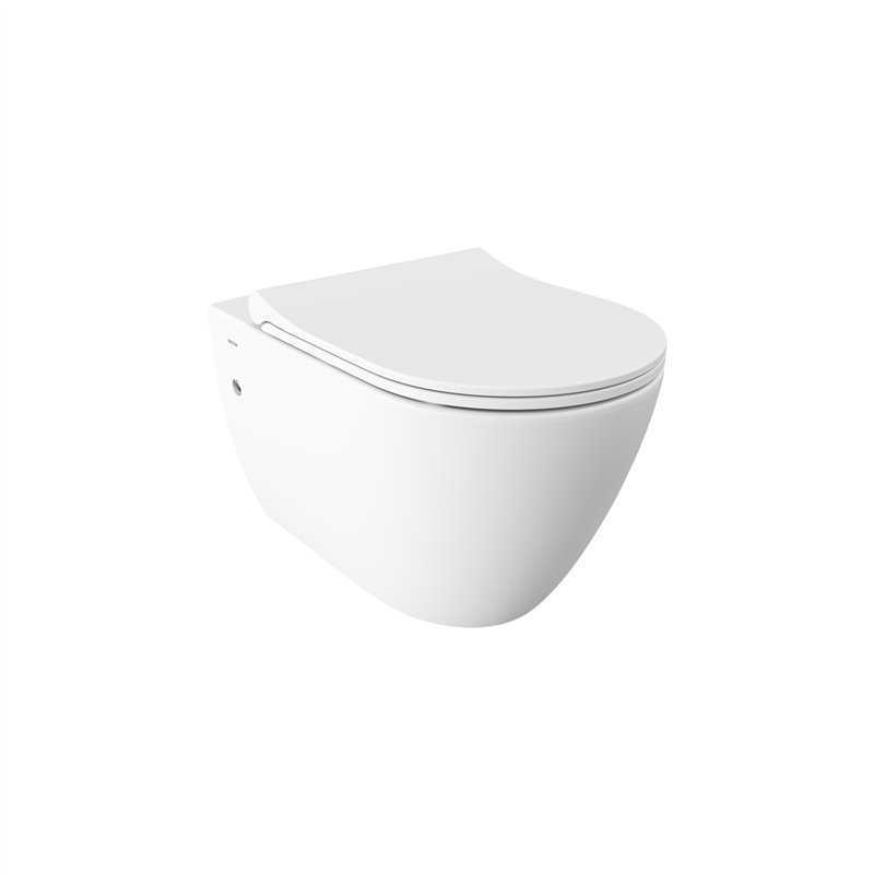 Bocchi Venezia Rimless Asma Klozet Mat Beyaz (Klozet Kapağı Hariçtir) - Bocchi (1)