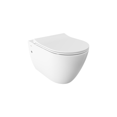 Bocchi Venezia Rimless Asma Klozet Parlak Beyaz (Klozet Kapağı Hariçtir) - 1