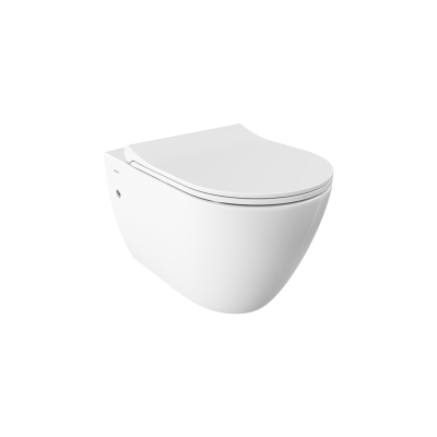 Bocchi Venezia Rimless Asma Klozet Parlak Beyaz (Klozet Kapağı Hariçtir) - 3
