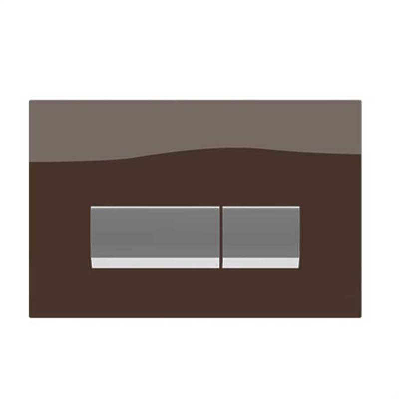 Bocchi Vivente Cam Metal Kumanda Paneli, Kahve Cam - Bocchi (1)