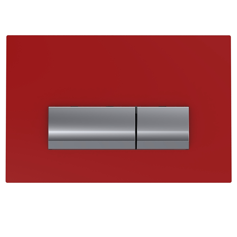 Bocchi Vivente Cam Metal Kumanda Paneli, Kırmızı - Bocchi (1)