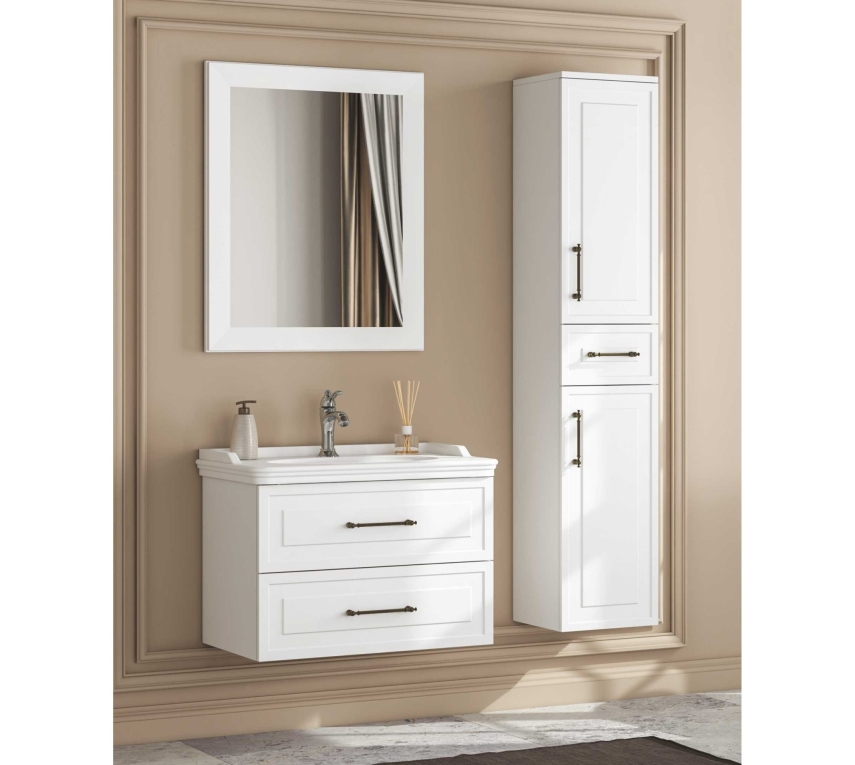 Fym Enzo 80 cm Banyo Dolabı - Fym