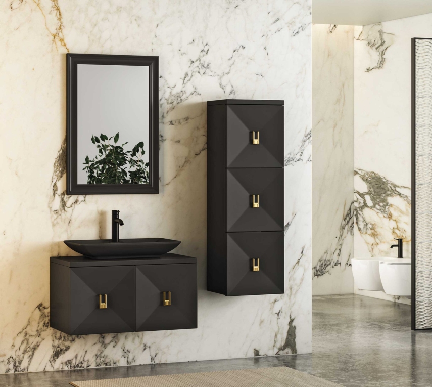 Fym Force 80 cm Banyo Dolabı - Fym