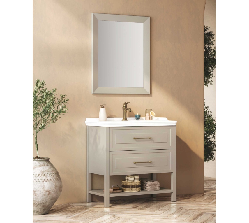 Fym Garden 80 cm Banyo Dolabı - Fym