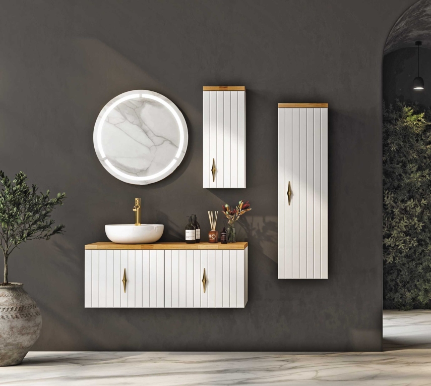 Fym Infinity 110 cm Banyo Dolabı - Fym