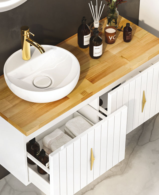 Fym Infinity 110 cm Banyo Dolabı - Fym (1)