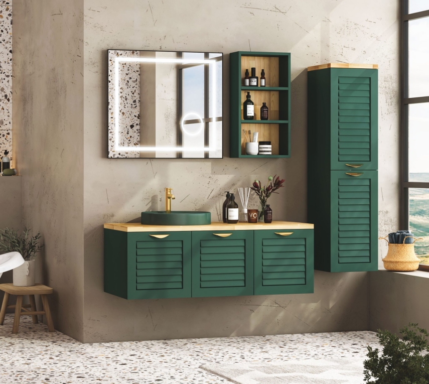 Fym Lexus 120 cm Banyo Dolabı - Fym