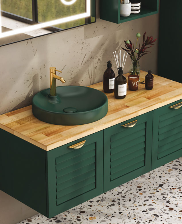 Fym Lexus 120 cm Banyo Dolabı - Fym (1)