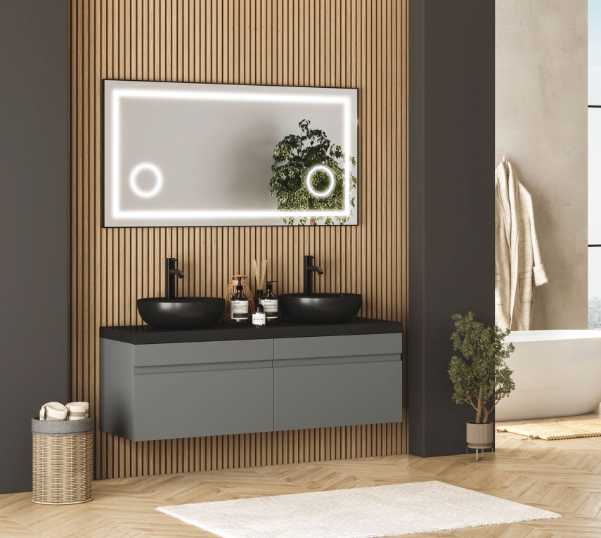 Fym Luxess 140 cm Banyo Dolabı - Fym
