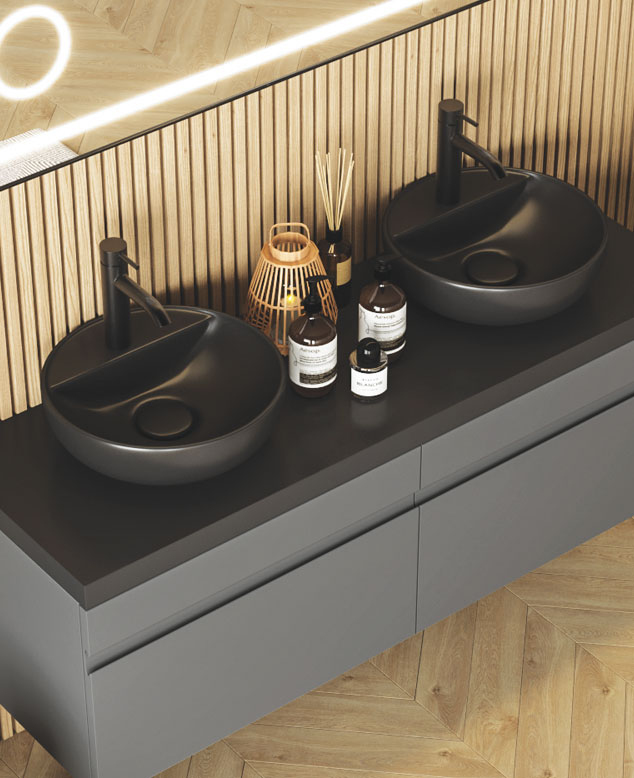 Fym Luxess 140 cm Banyo Dolabı - Fym (1)